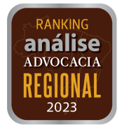 A badge that says ranking análise advocacia regional 2023